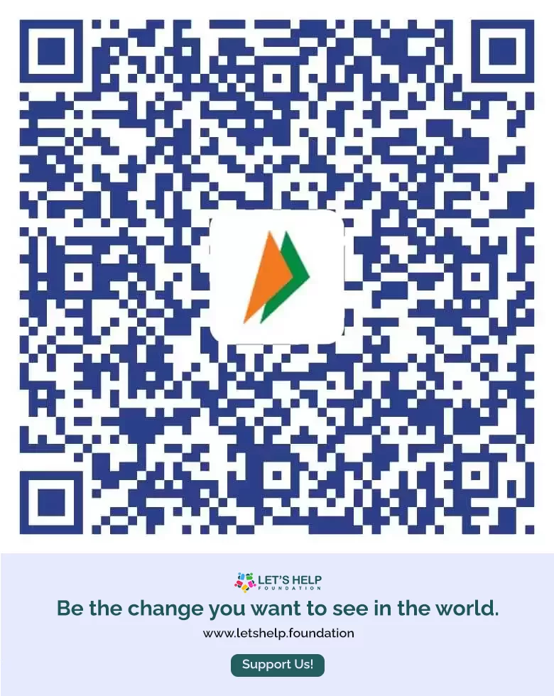 LETS HELP FOUNDATION UPI QR Code